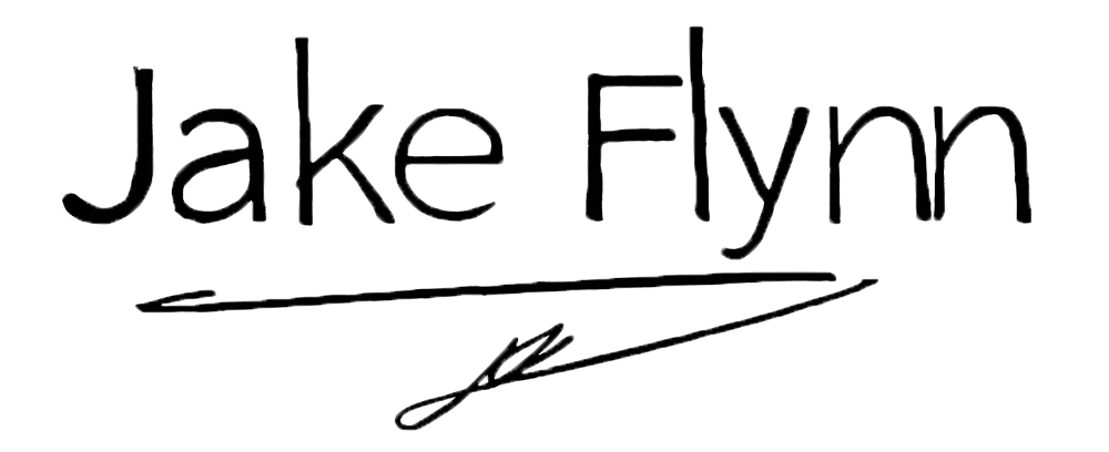 Handwritten signature of Jake Flynn, founder of Flynn Construction.